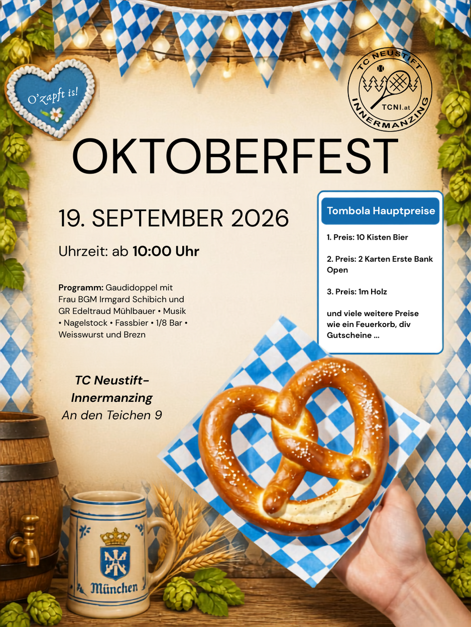 Oktoberfest 19. September 2026